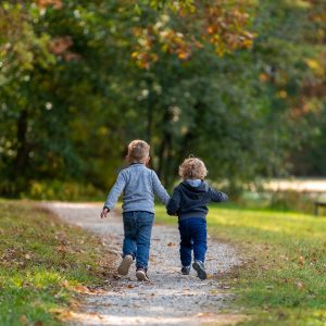 Caminhando com otimismo.